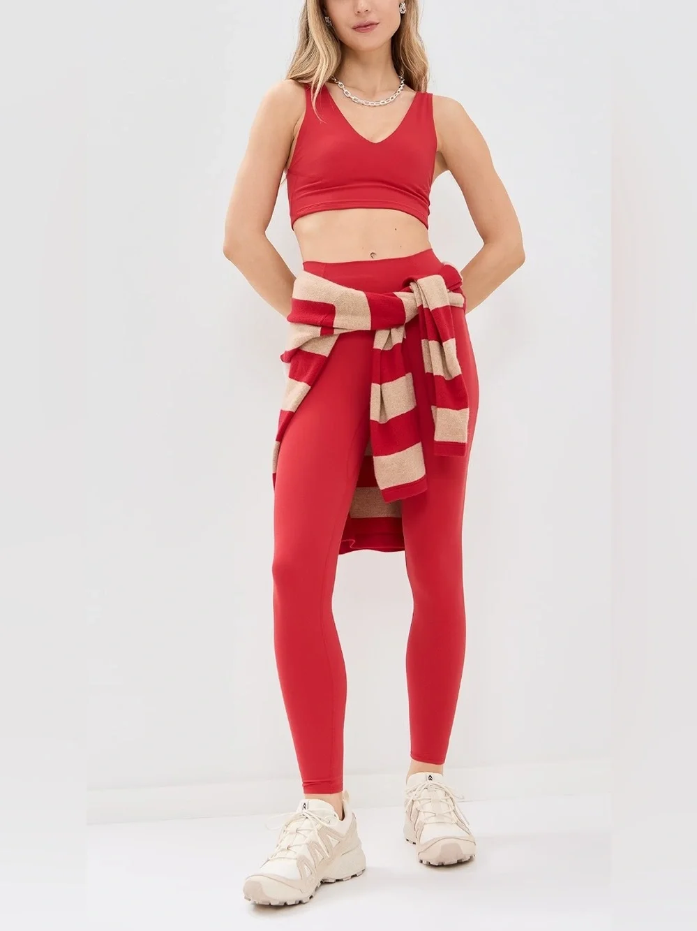 FP Free People Movement Never Better Matching Workout Set in Winterberry size L